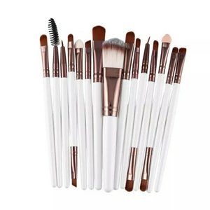 15 Pcs Makeup Brushes Synthetic Make Up Brush Set